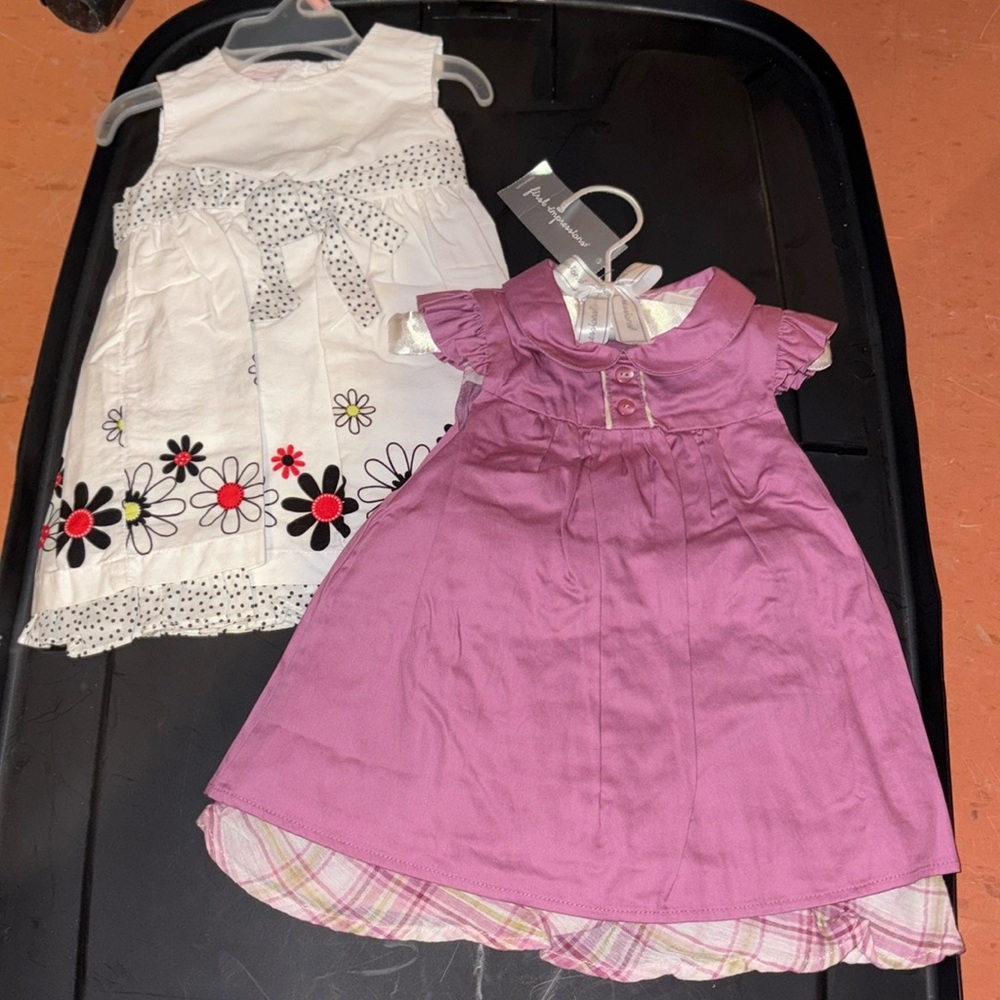 Two nice dress the purple one came from Macy’s still have  the tag on it